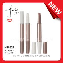 Two heads lipstick cosmetic packaging